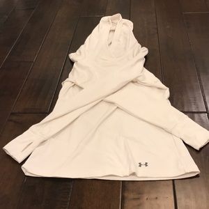 Hooded under armour long sleeve